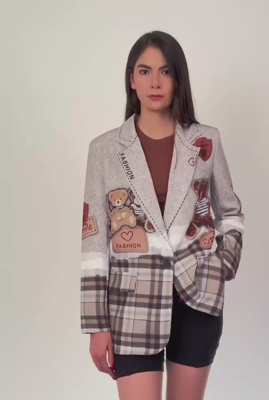 Cecilia Blazer De Oso